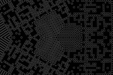 Soyut arkaplan. Monokrom dokusu. Beyaz arkaplanda siyah beyaz çizgiler.