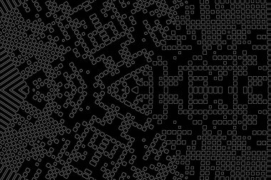 Soyut arkaplan. Monokrom dokusu. Beyaz arkaplanda siyah beyaz çizgiler.