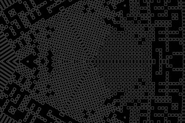 Soyut arkaplan. Monokrom dokusu. Beyaz arkaplanda siyah beyaz çizgiler.