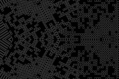 Soyut arkaplan. Monokrom dokusu. Beyaz arkaplanda siyah beyaz çizgiler.