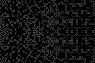 Soyut arkaplan. Monokrom dokusu. Beyaz arkaplanda siyah beyaz çizgiler.