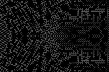 Soyut arkaplan. Monokrom dokusu. Beyaz arkaplanda siyah beyaz çizgiler.