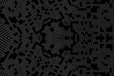 Soyut arkaplan. Monokrom dokusu. Beyaz arkaplanda siyah beyaz çizgiler.