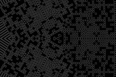 Soyut arkaplan. Monokrom dokusu. Beyaz arkaplanda siyah beyaz çizgiler.