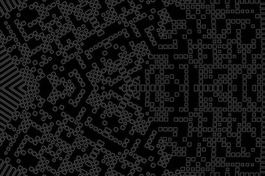 Soyut arkaplan. Monokrom dokusu. Beyaz arkaplanda siyah beyaz çizgiler.