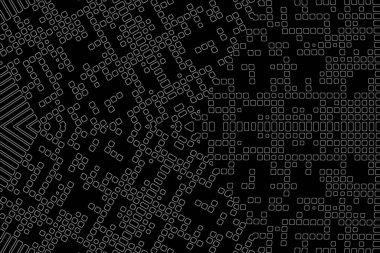 Soyut arkaplan. Monokrom dokusu. Beyaz arkaplanda siyah beyaz çizgiler.