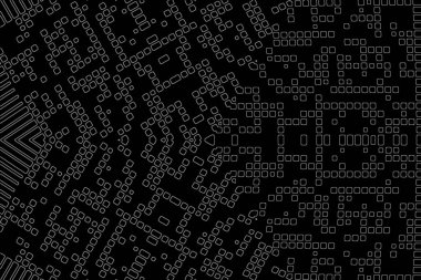 Soyut arkaplan. Monokrom dokusu. Beyaz arkaplanda siyah beyaz çizgiler.