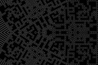 Soyut arkaplan. Monokrom dokusu. Beyaz arkaplanda siyah beyaz çizgiler.