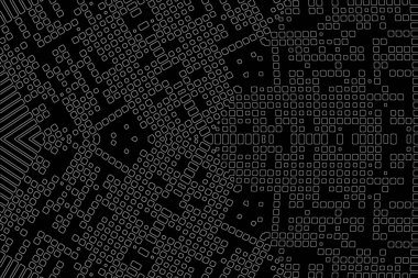 Soyut arkaplan. Monokrom dokusu. Beyaz arkaplanda siyah beyaz çizgiler.