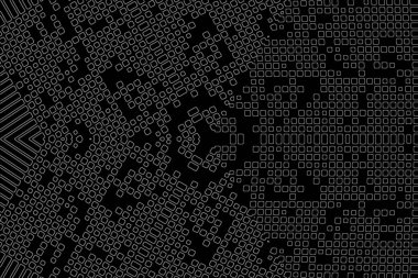 Soyut arkaplan. Monokrom dokusu. Beyaz arkaplanda siyah beyaz çizgiler.