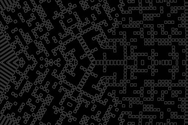 Soyut arkaplan. Monokrom dokusu. Beyaz arkaplanda siyah beyaz çizgiler.