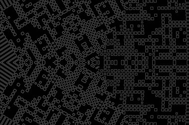 Soyut arkaplan. Monokrom dokusu. Beyaz arkaplanda siyah beyaz çizgiler.