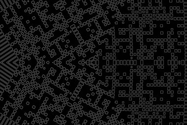 Soyut arkaplan. Monokrom dokusu. Beyaz arkaplanda siyah beyaz çizgiler.