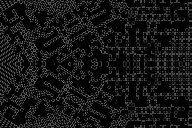 Soyut arkaplan. Monokrom dokusu. Beyaz arkaplanda siyah beyaz çizgiler.