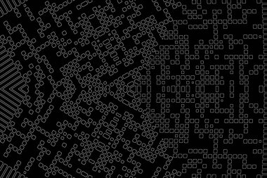 Soyut arkaplan. Monokrom dokusu. Beyaz arkaplanda siyah beyaz çizgiler.