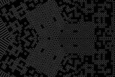 Soyut arkaplan. Monokrom dokusu. Beyaz arkaplanda siyah beyaz çizgiler.