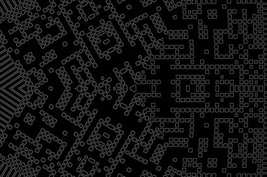 Soyut arkaplan. Monokrom dokusu. Beyaz arkaplanda siyah beyaz çizgiler.