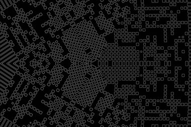 Soyut arkaplan. Monokrom dokusu. Beyaz arkaplanda siyah beyaz çizgiler.