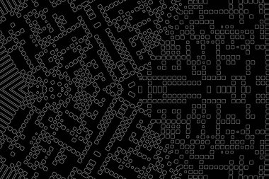 Soyut arkaplan. Monokrom dokusu. Beyaz arkaplanda siyah beyaz çizgiler.