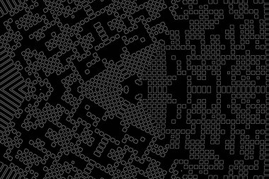 Soyut arkaplan. Monokrom dokusu. Beyaz arkaplanda siyah beyaz çizgiler.