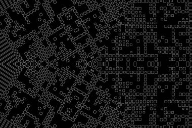 Soyut arkaplan. Monokrom dokusu. Beyaz arkaplanda siyah beyaz çizgiler.