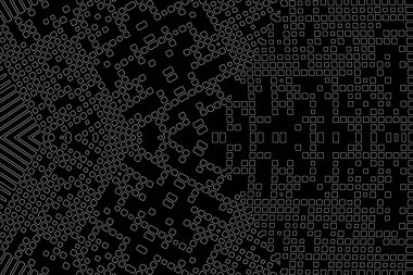 Soyut arkaplan. Monokrom dokusu. Beyaz arkaplanda siyah beyaz çizgiler.