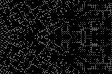 Soyut arkaplan. Monokrom dokusu. Beyaz arkaplanda siyah beyaz çizgiler.