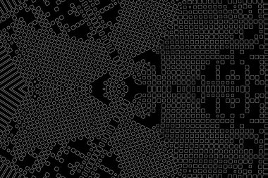 Soyut arkaplan. Monokrom dokusu. Beyaz arkaplanda siyah beyaz çizgiler.