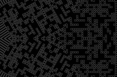 Soyut arkaplan. Monokrom dokusu. Beyaz arkaplanda siyah beyaz çizgiler.