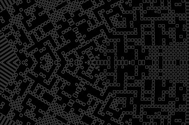 Soyut arkaplan. Monokrom dokusu. Beyaz arkaplanda siyah beyaz çizgiler.