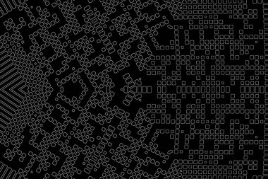 Soyut arkaplan. Monokrom dokusu. Beyaz arkaplanda siyah beyaz çizgiler.