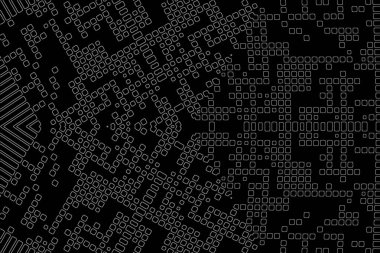 Soyut arkaplan. Monokrom dokusu. Beyaz arkaplanda siyah beyaz çizgiler.