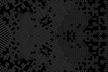 Soyut arkaplan. Monokrom dokusu. Beyaz arkaplanda siyah beyaz çizgiler.