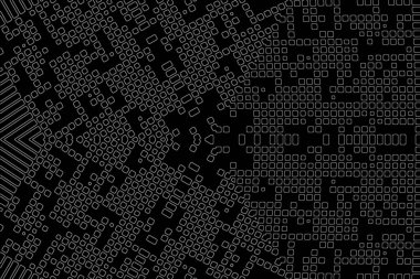 Soyut arkaplan. Monokrom dokusu. Beyaz arkaplanda siyah beyaz çizgiler.