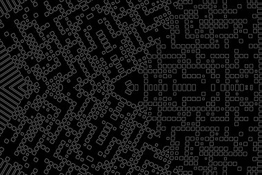 Soyut arkaplan. Monokrom dokusu. Beyaz arkaplanda siyah beyaz çizgiler.