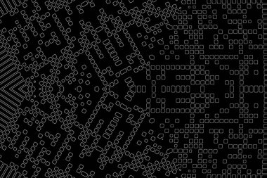 Soyut arkaplan. Monokrom dokusu. Beyaz arkaplanda siyah beyaz çizgiler.