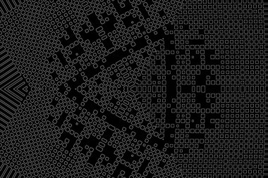 Soyut arkaplan. Monokrom dokusu. Beyaz arkaplanda siyah beyaz çizgiler.