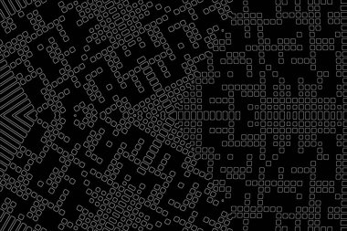 Soyut arkaplan. Monokrom dokusu. Beyaz arkaplanda siyah beyaz çizgiler.