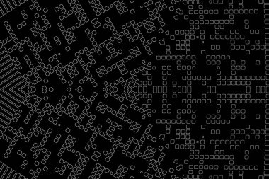 Soyut arkaplan. Monokrom dokusu. Beyaz arkaplanda siyah beyaz çizgiler.