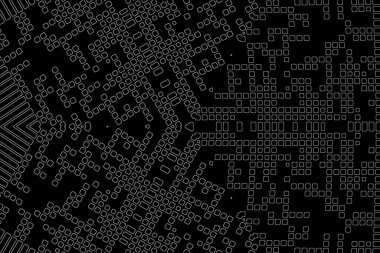 Soyut arkaplan. Monokrom dokusu. Beyaz arkaplanda siyah beyaz çizgiler.