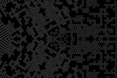 Soyut arkaplan. Monokrom dokusu. Beyaz arkaplanda siyah beyaz çizgiler.