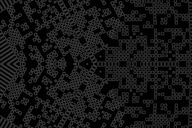 Soyut arkaplan. Monokrom dokusu. Beyaz arkaplanda siyah beyaz çizgiler.