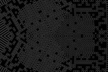 Soyut arkaplan. Monokrom dokusu. Beyaz arkaplanda siyah beyaz çizgiler.