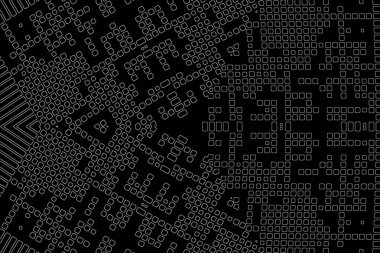 Soyut arkaplan. Monokrom dokusu. Beyaz arkaplanda siyah beyaz çizgiler.