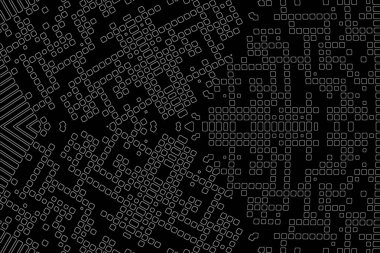 Soyut arkaplan. Monokrom dokusu. Beyaz arkaplanda siyah beyaz çizgiler.