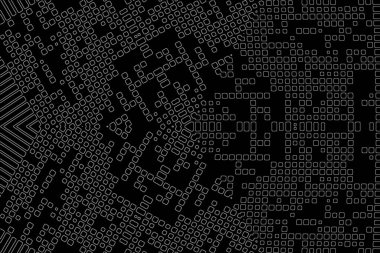 Soyut arkaplan. Monokrom dokusu. Beyaz arkaplanda siyah beyaz çizgiler.