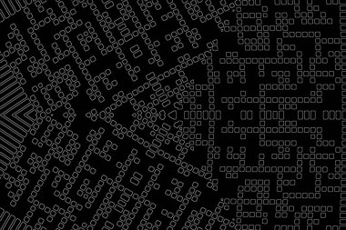 Soyut arkaplan. Monokrom dokusu. Beyaz arkaplanda siyah beyaz çizgiler.