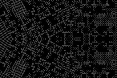 Soyut arkaplan. Monokrom dokusu. Beyaz arkaplanda siyah beyaz çizgiler.