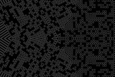 Soyut arkaplan. Monokrom dokusu. Beyaz arkaplanda siyah beyaz çizgiler.