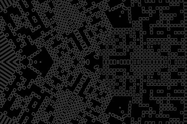 Soyut arkaplan. Monokrom dokusu. Beyaz arkaplanda siyah beyaz çizgiler.